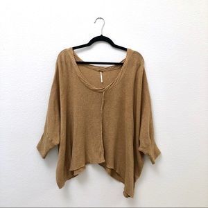 Free People Poncho Sweater